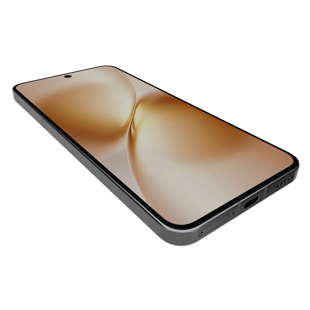 Vivo X200s 3D Model – Simple Black High Poly Mesh, FBX, OBJ - View 14