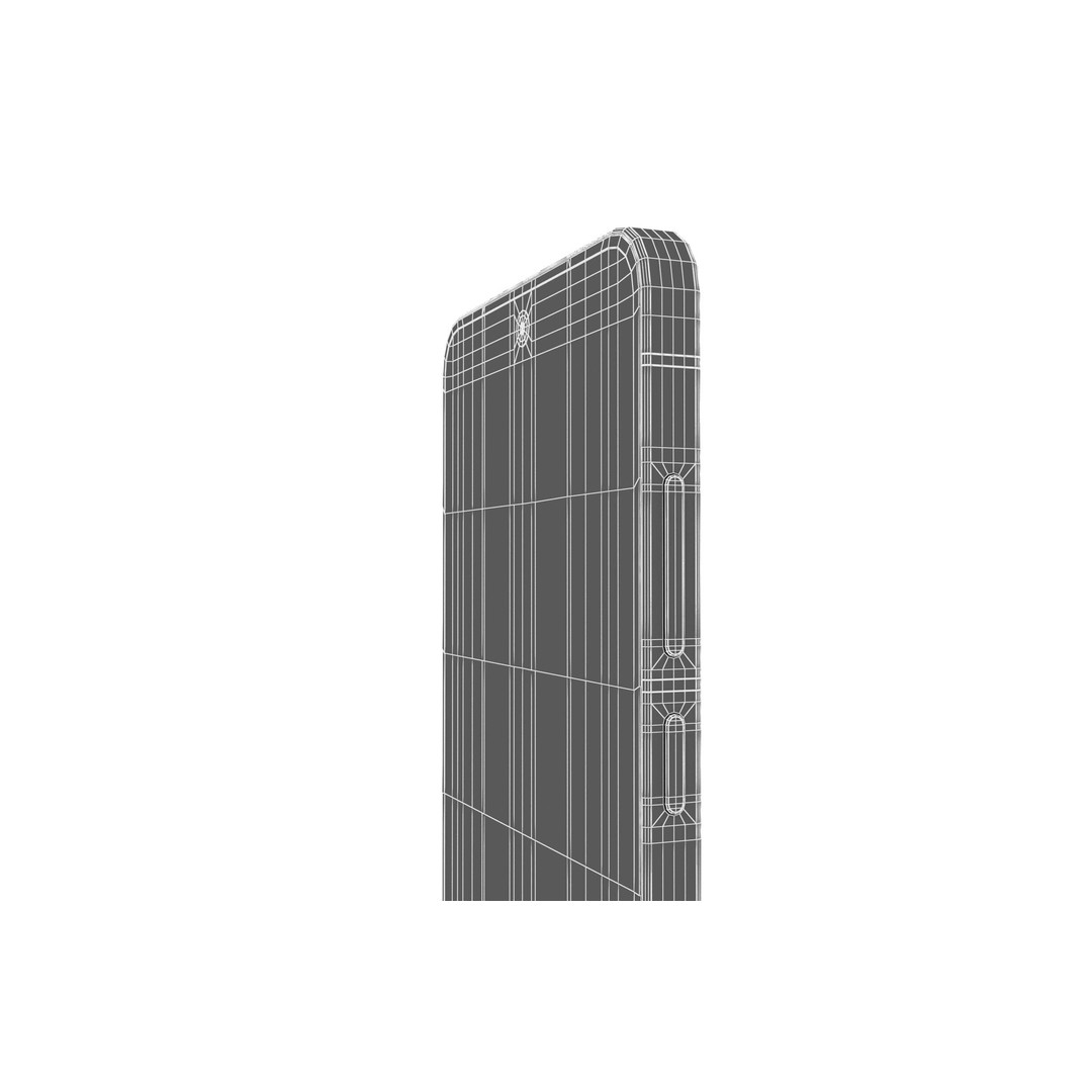 Vivo X200s 3D Model – Simple Black High Poly Mesh, FBX, OBJ - View 24
