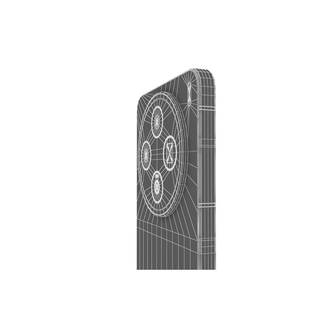 Vivo X200s 3D Model – Simple Black High Poly Mesh, FBX, OBJ - View 25