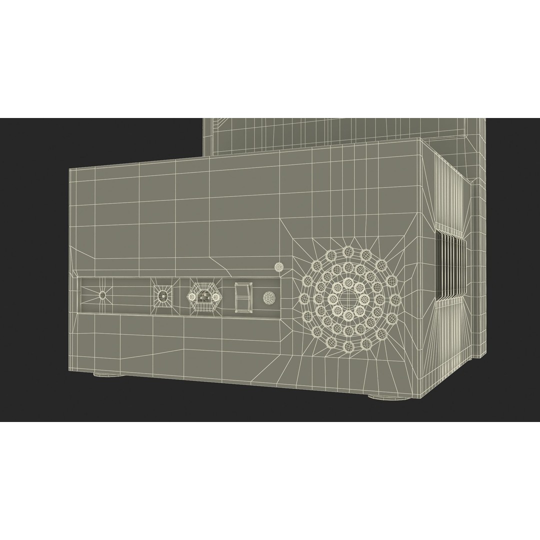 Electronic Queue Device 3D Model – PBR Textured Display Asset, FBX - View 28