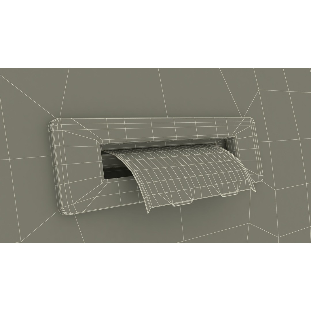 Electronic Queue Device 3D Model – PBR Textured Display Asset, FBX - View 30