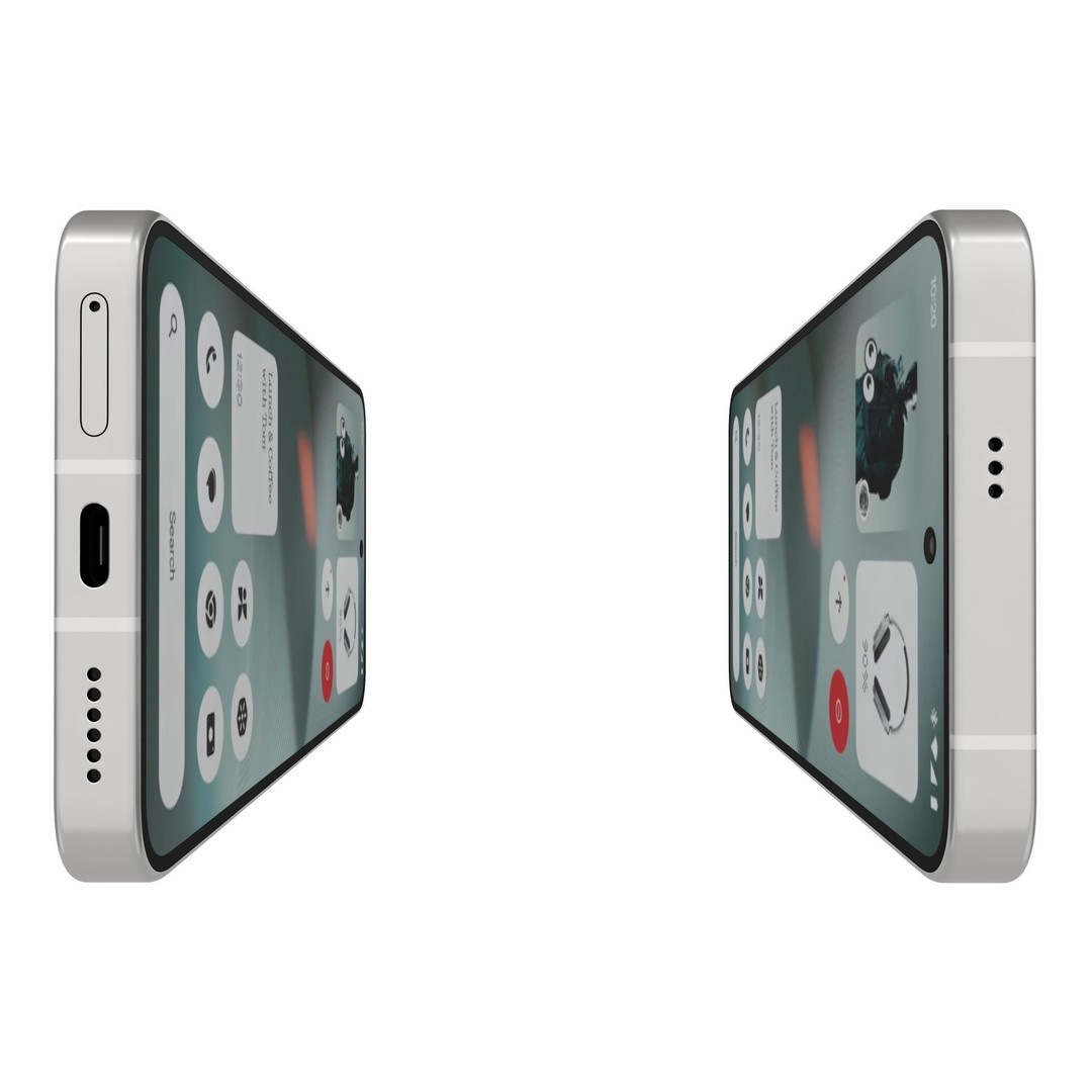 Nothing Phone 3 3D Model – Low Poly Game Asset, FBX & OBJ Formats - View 10