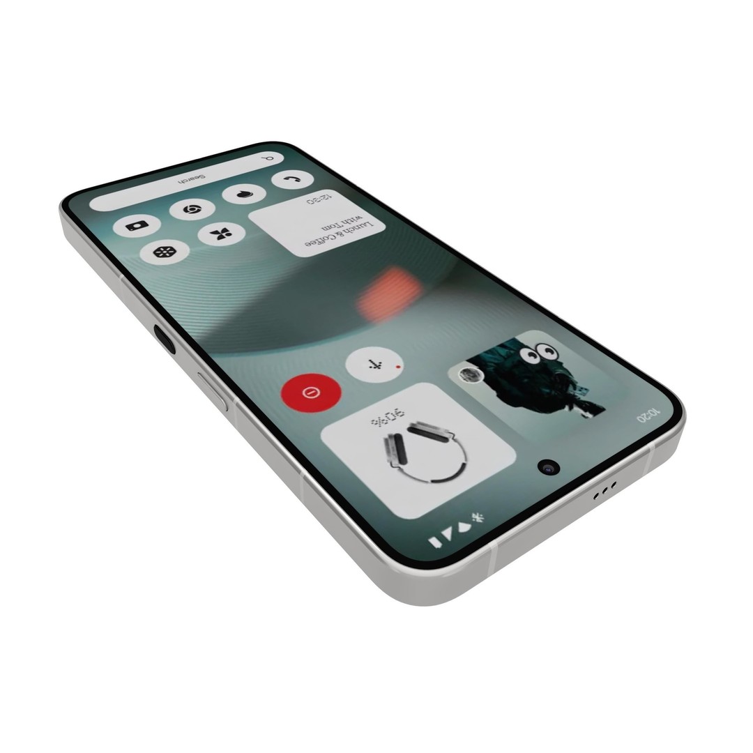 Nothing Phone 3 3D Model – Low Poly Game Asset, FBX & OBJ Formats - View 15