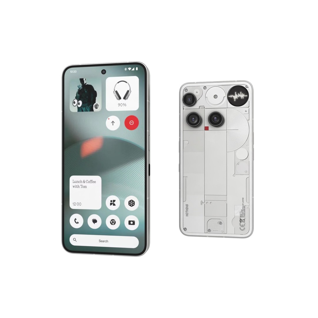 Nothing Phone 3 3D Model – Low Poly Game Asset, FBX & OBJ Formats - View 8