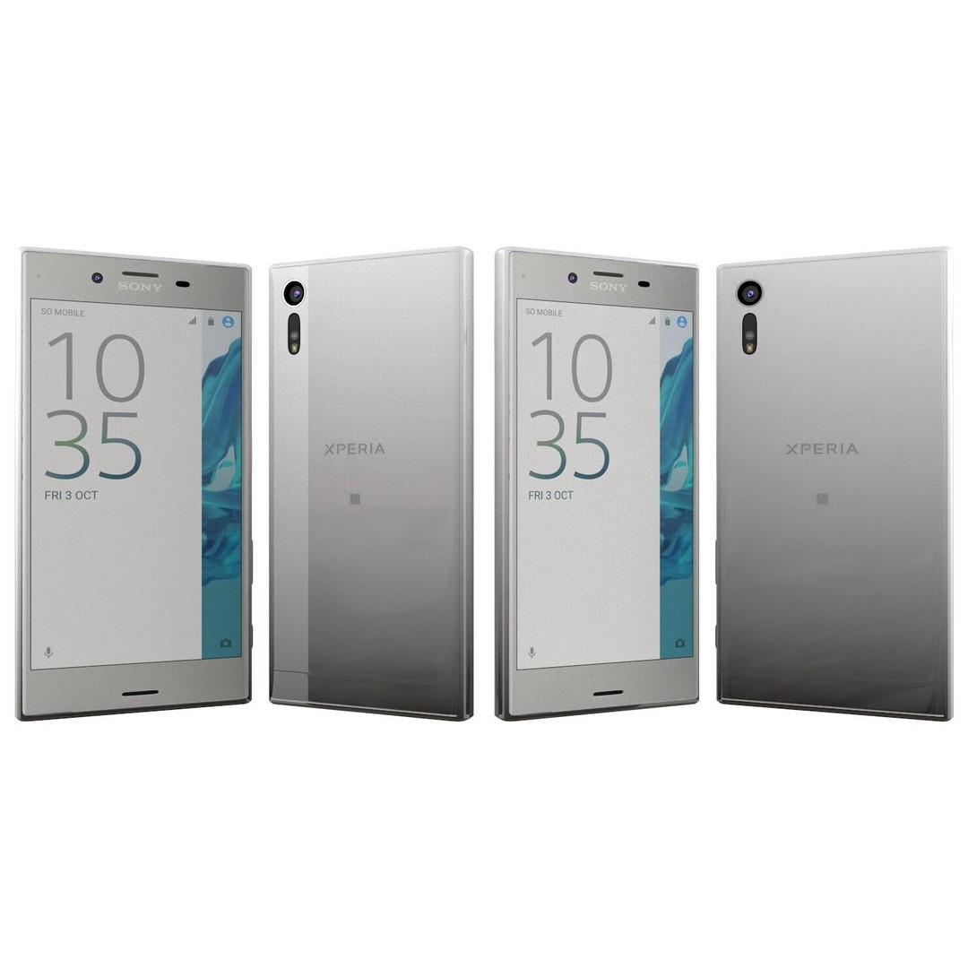 Sony Cellphones 3D Model – High Poly Collection, FBX & Max Formats - View 22