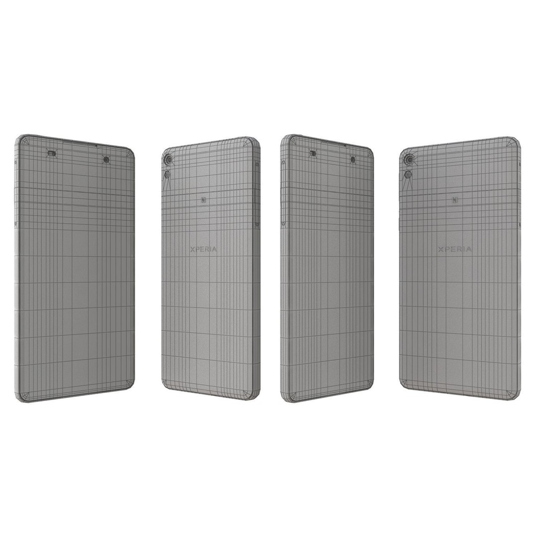 Sony Cellphones 3D Model – High Poly Collection, FBX & Max Formats - View 7