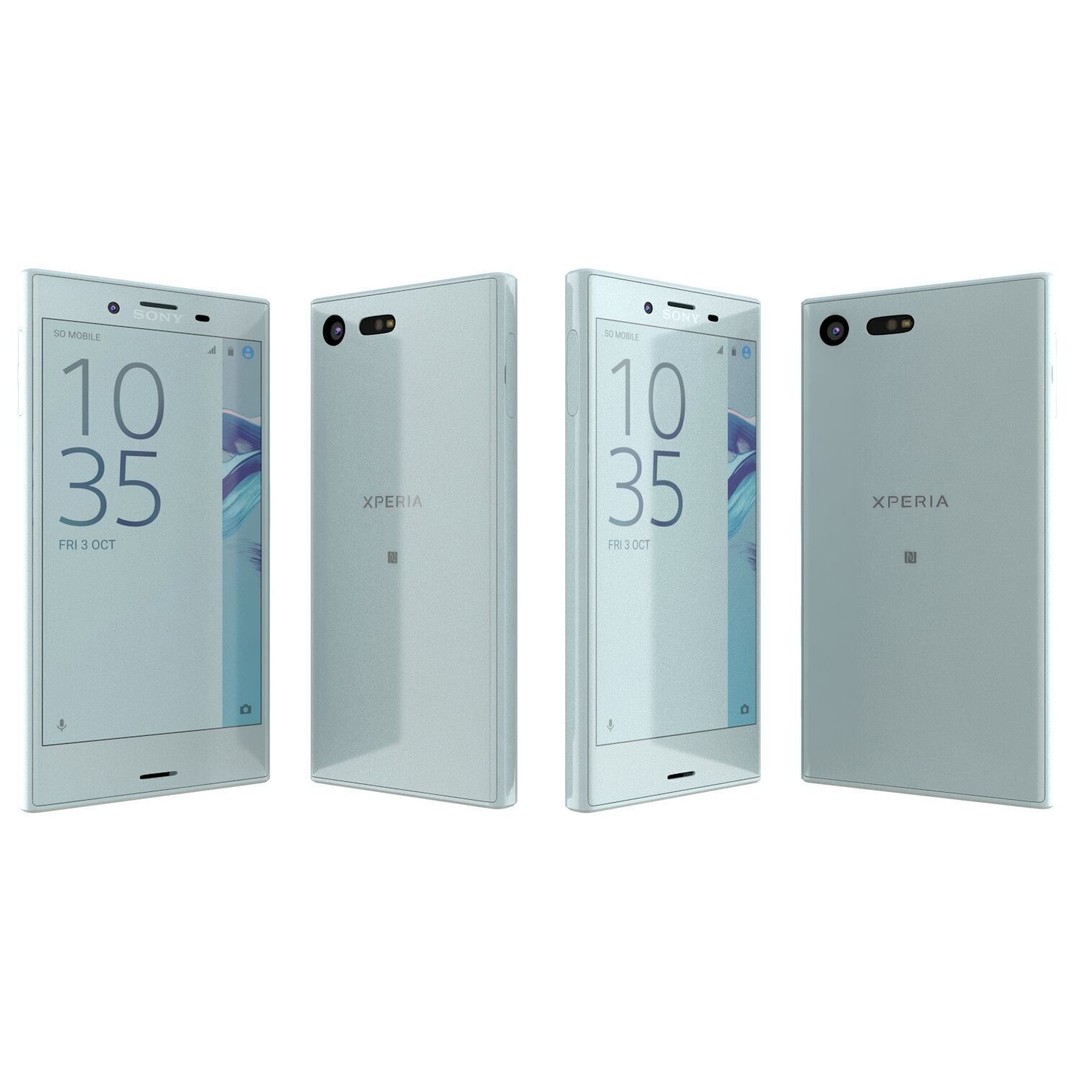 Sony Cellphones 3D Model – High Poly Collection, FBX & Max Formats - View 8
