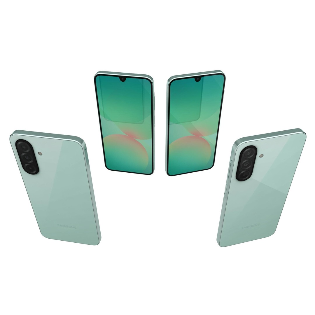 Samsung Galaxy A26 3D Model – High Poly Phone Asset, 3DS Max - View 20