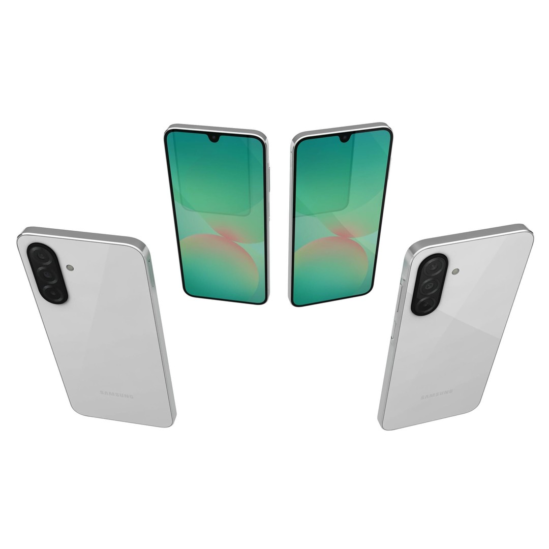 Samsung Galaxy A26 3D Model – High Poly Phone Asset, 3DS Max - View 30
