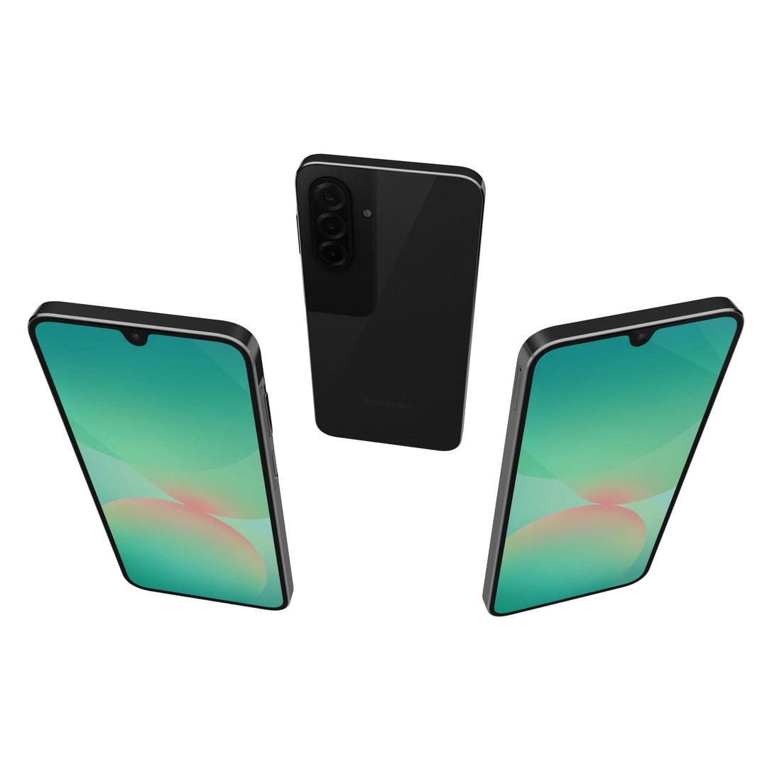 Samsung Galaxy A26 3D Model – High Poly Phone Asset, 3DS Max - View 6