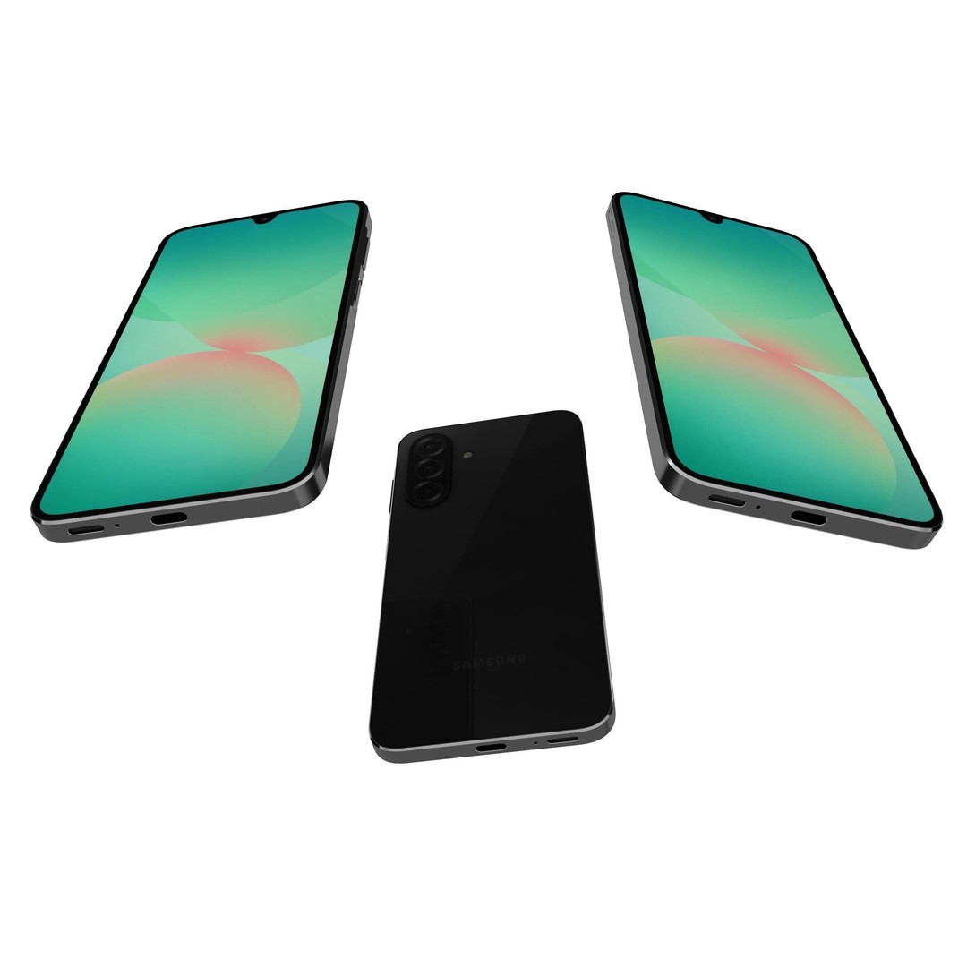 Samsung Galaxy A26 3D Model – High Poly Phone Asset, 3DS Max - View 7
