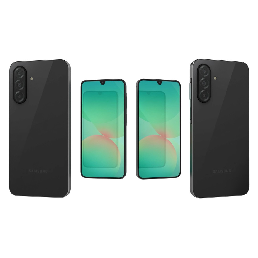 Samsung Galaxy A26 3D Model – High Poly Phone Asset, 3DS Max - View 8