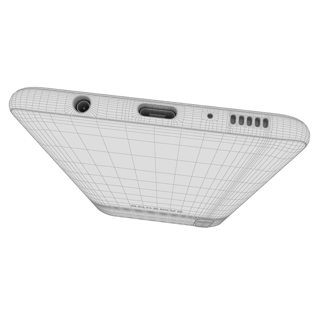 Samsung Galaxy A70 3D Model – High Poly Mobile Phone, FBX, PBR Textures - View 18