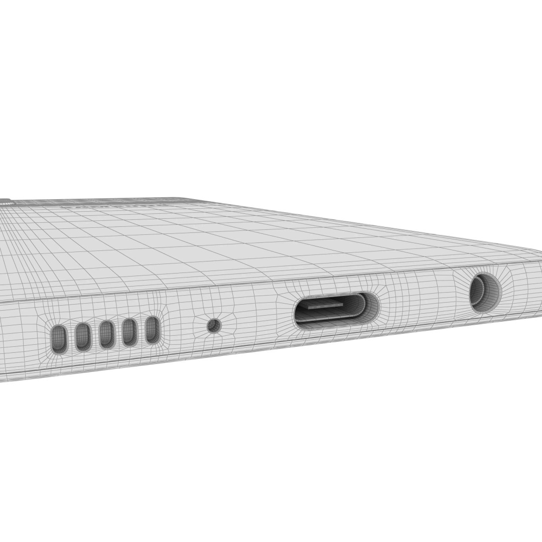 Samsung Galaxy A70 3D Model – High Poly Mobile Phone, FBX, PBR Textures - View 26