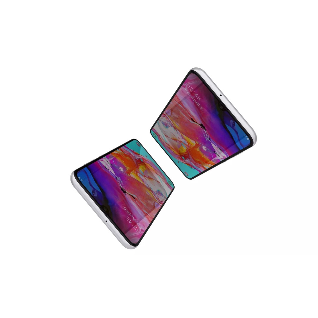 Samsung Galaxy A70 3D Model – High Poly Mobile Phone, FBX, PBR Textures - View 5