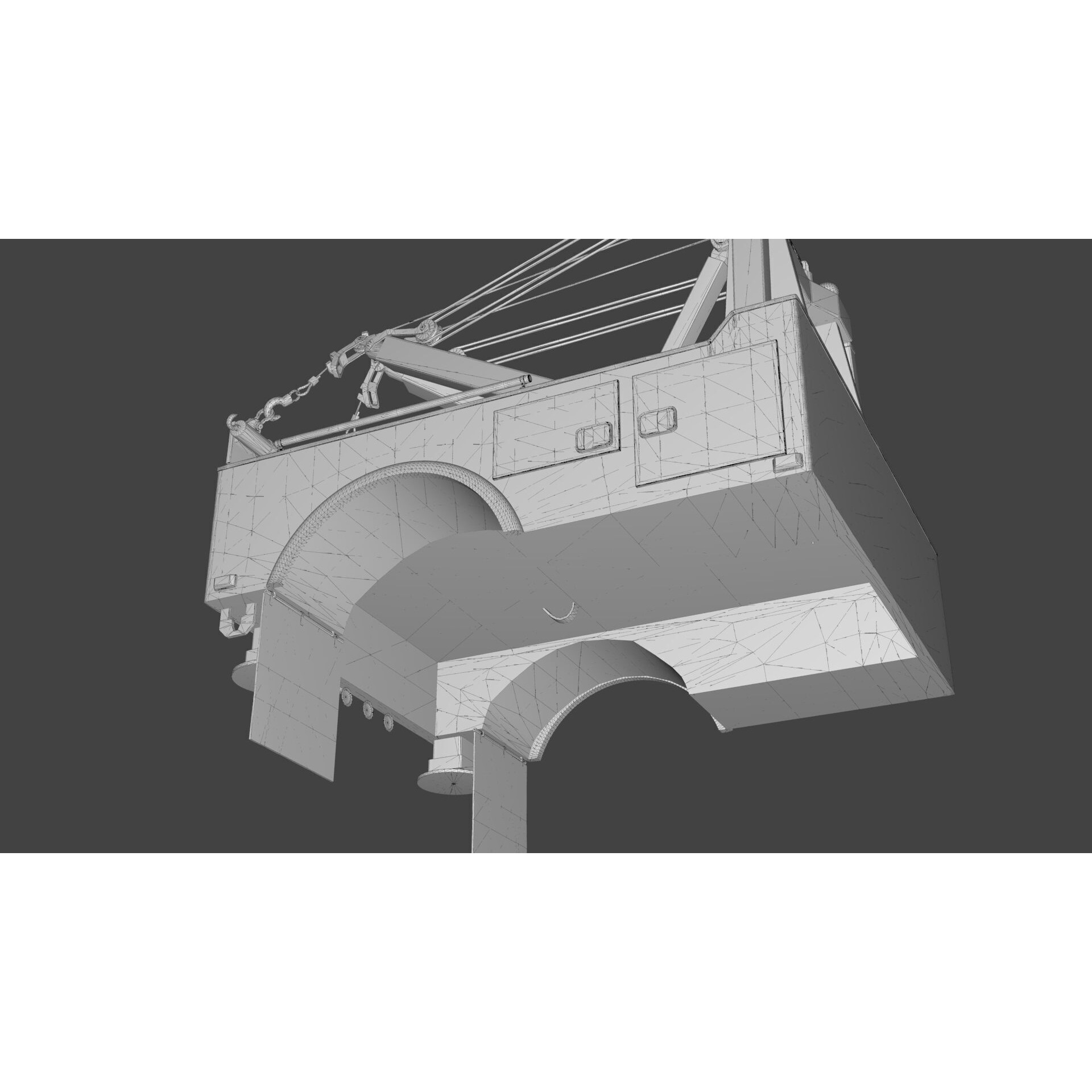 Holmes 750 Wrecker - Game-Ready 3D Model - View 19