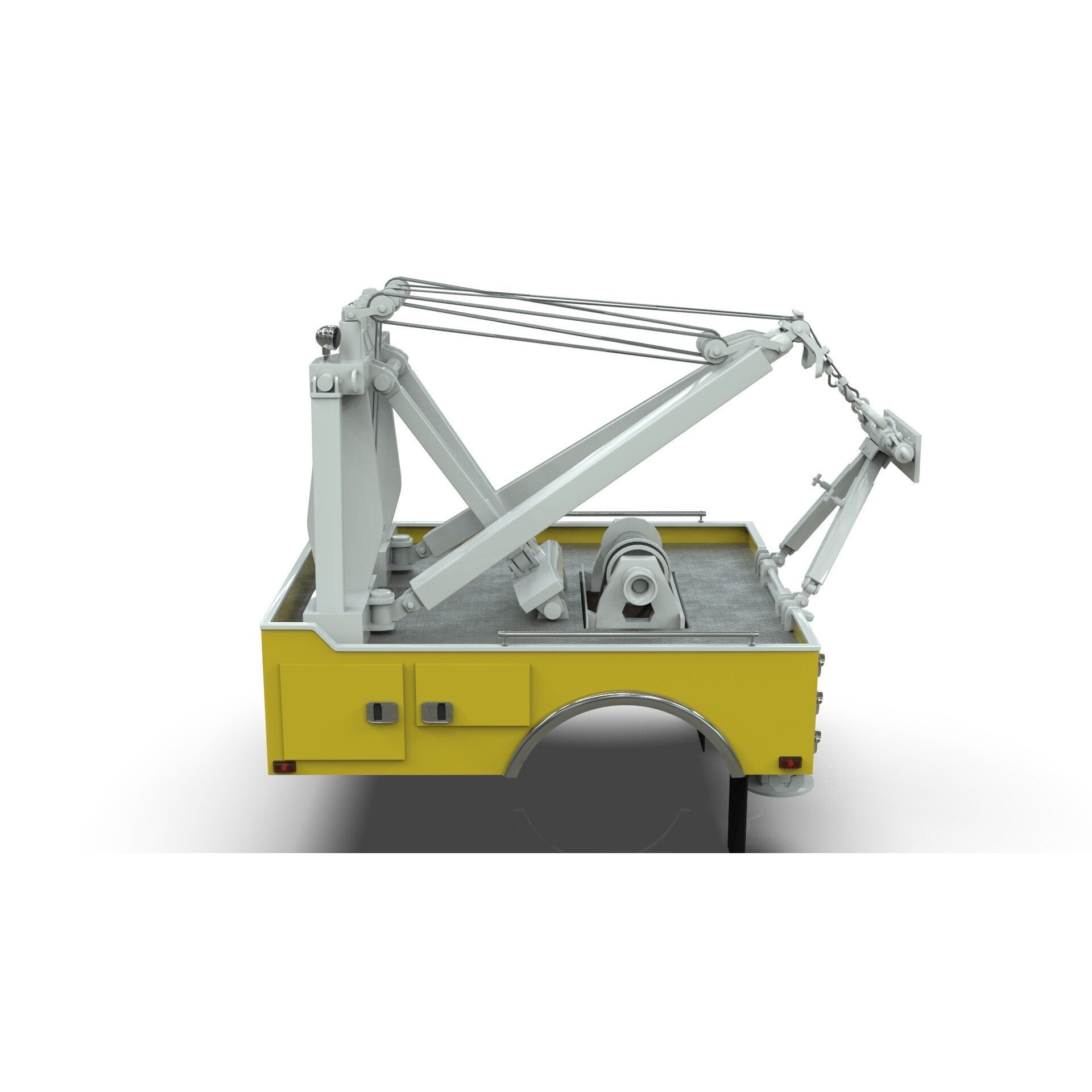 Holmes 750 Wrecker - Game-Ready 3D Model - View 3