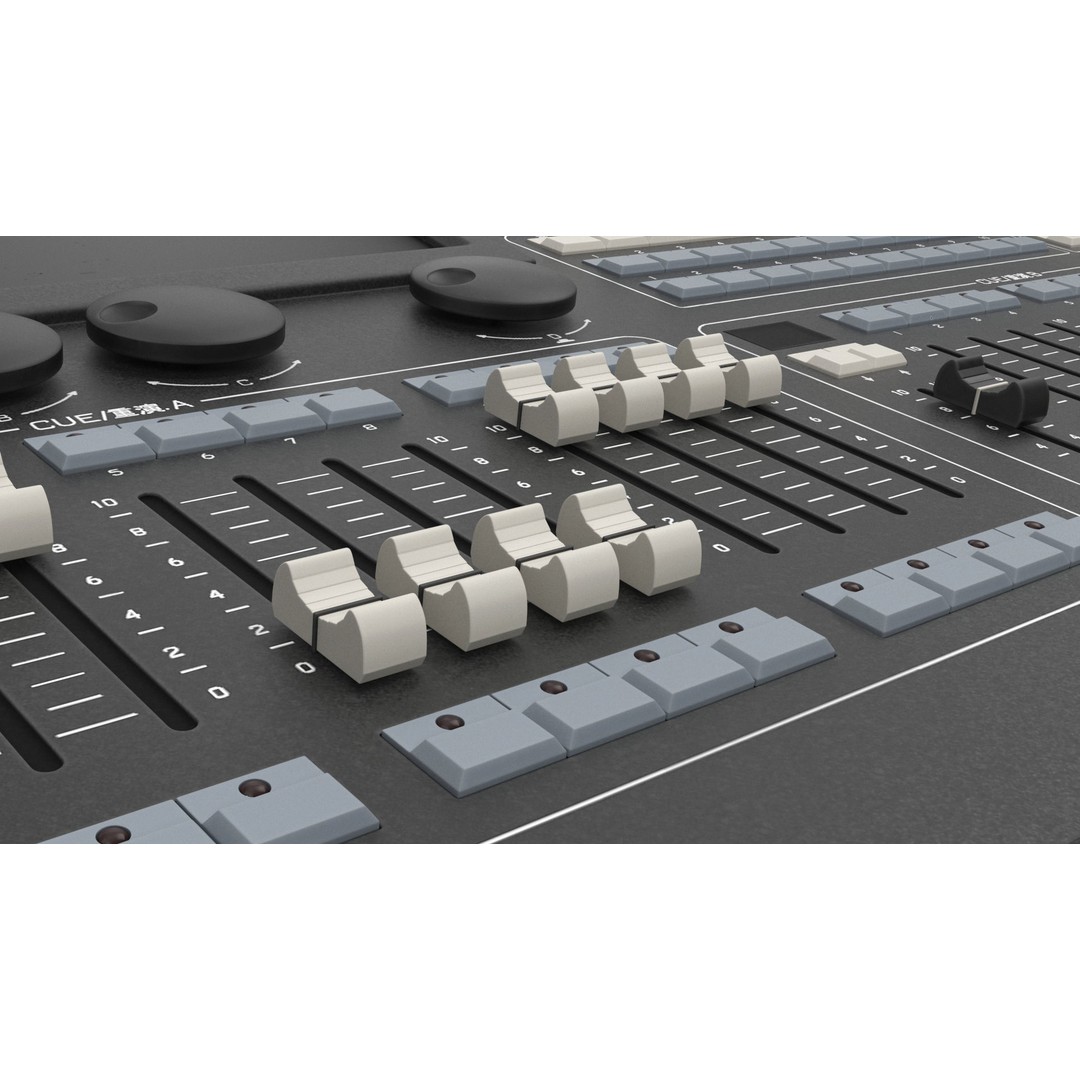 Code Master Light Controller 3D Model – High Poly PBR Asset, FBX, OBJ - View 13