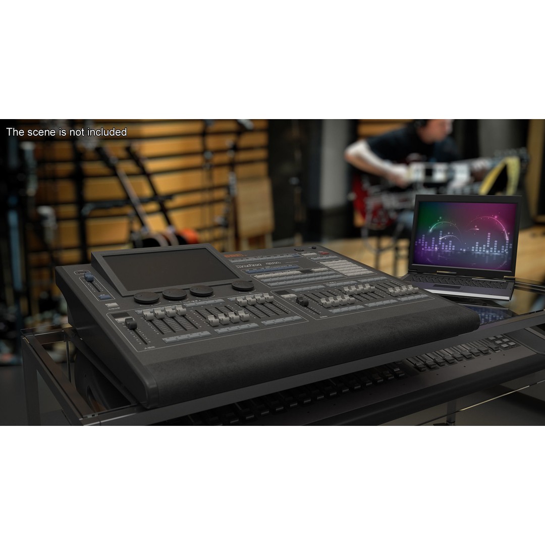 Code Master Light Controller 3D Model – High Poly PBR Asset, FBX, OBJ - View 3