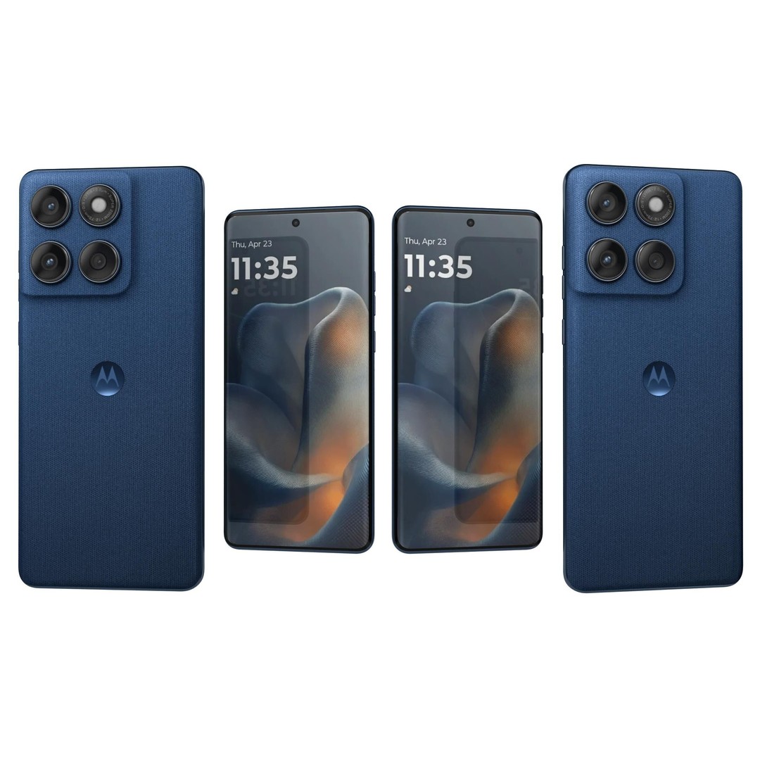 Motorola Edge 60 3D Model – High Poly Phone with Textures, 3DS Max - View 11