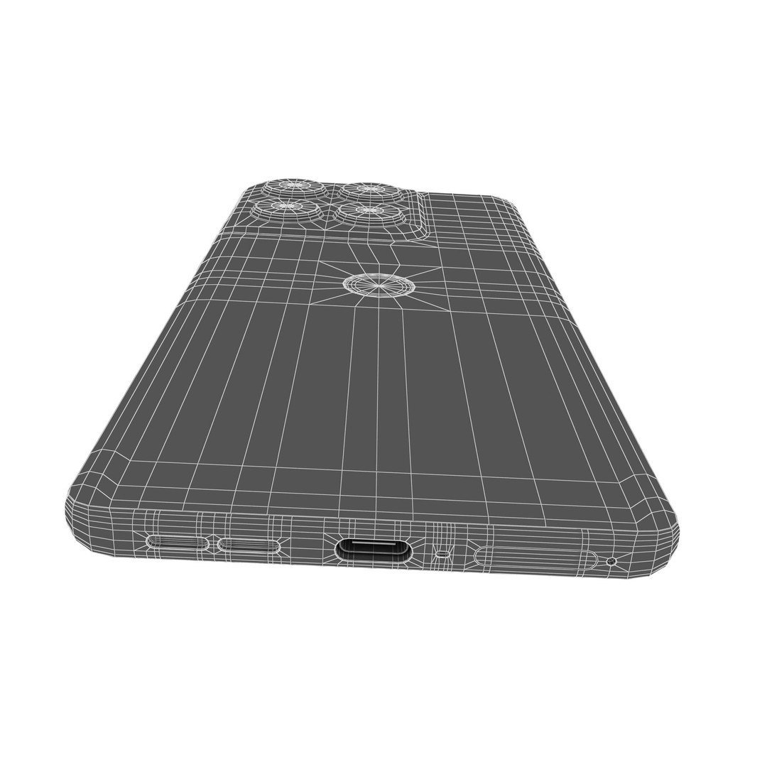 Motorola Edge 60 3D Model – High Poly Phone with Textures, 3DS Max - View 18