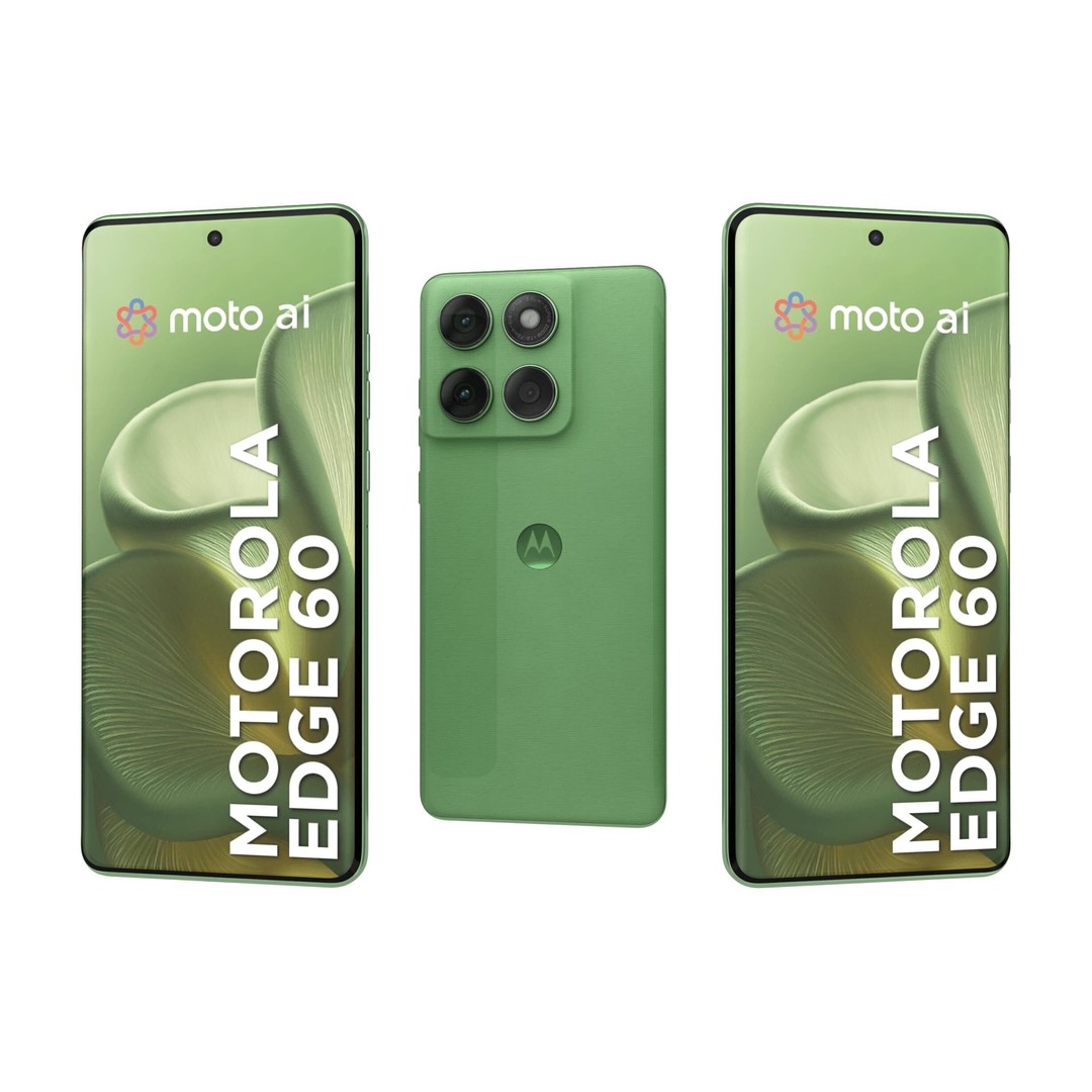 Motorola Edge 60 3D Model – High Poly Phone with Textures, 3DS Max - View 3