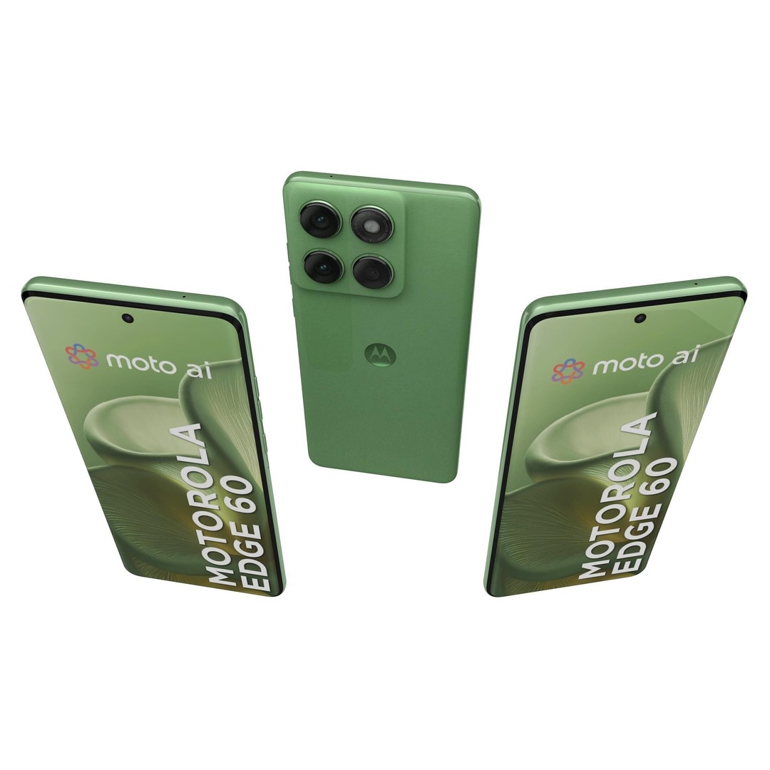 Motorola Edge 60 3D Model – High Poly Phone with Textures, 3DS Max - View 4
