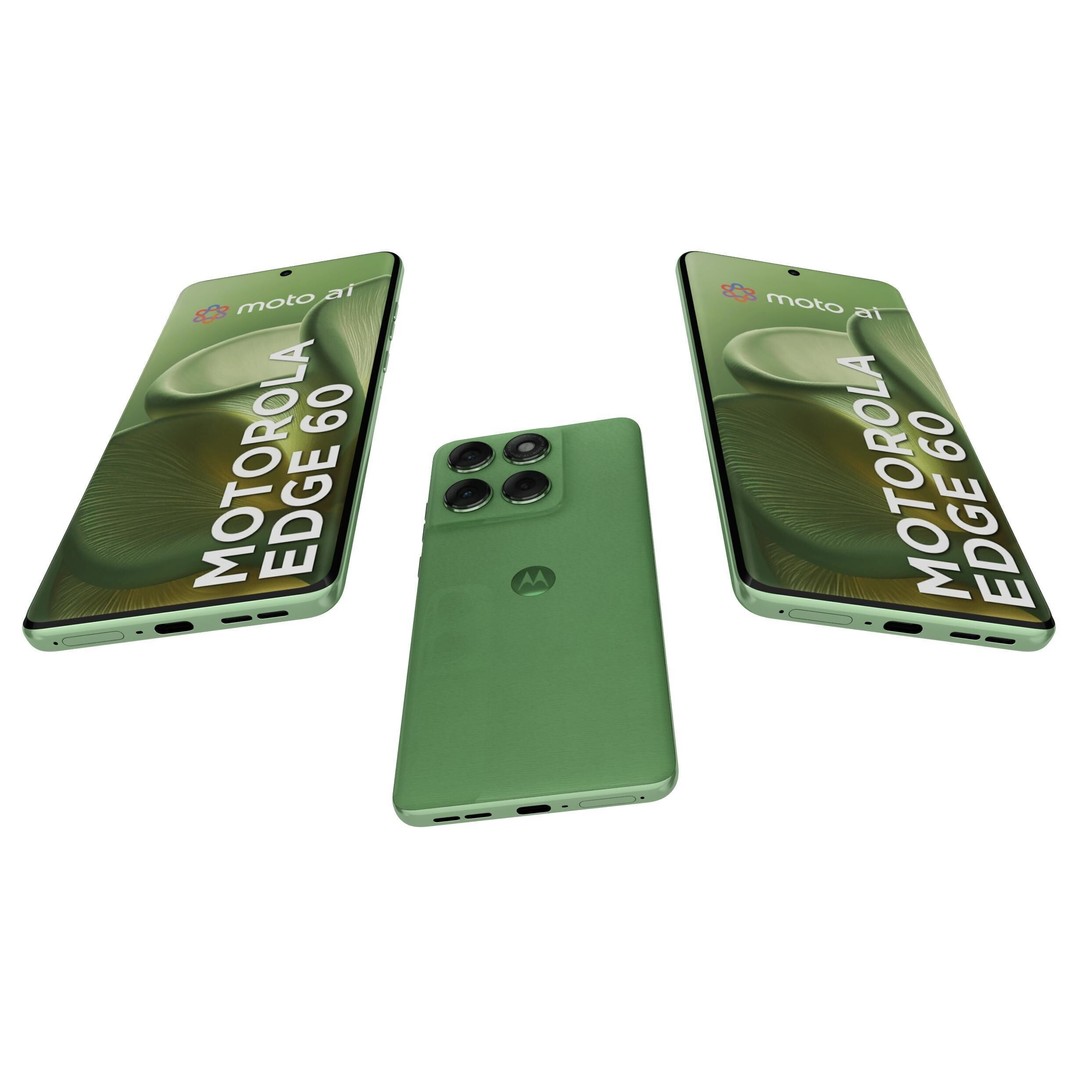 Motorola Edge 60 3D Model – High Poly Phone with Textures, 3DS Max - View 5