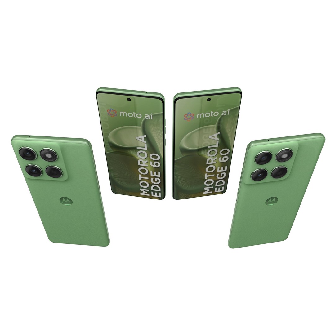 Motorola Edge 60 3D Model – High Poly Phone with Textures, 3DS Max - View 7