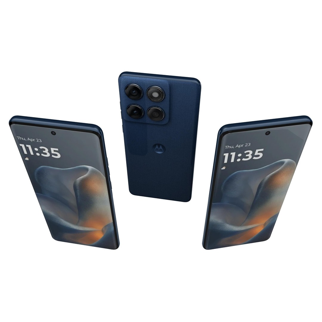 Motorola Edge 60 3D Model – High Poly Phone with Textures, 3DS Max - View 9