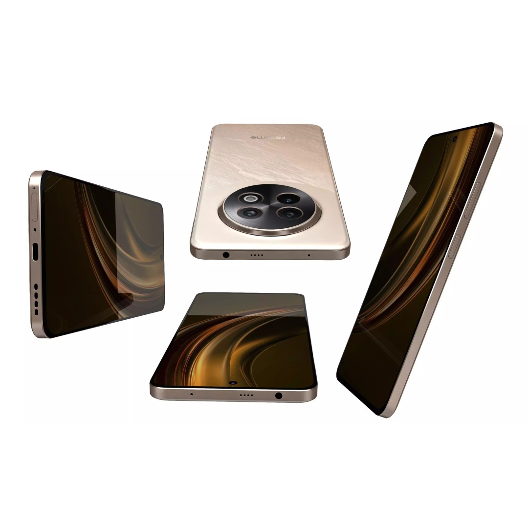Realme 13 Plus 5G 3D Model – High Poly Phone Asset, FBX, PBR Textures - View 19