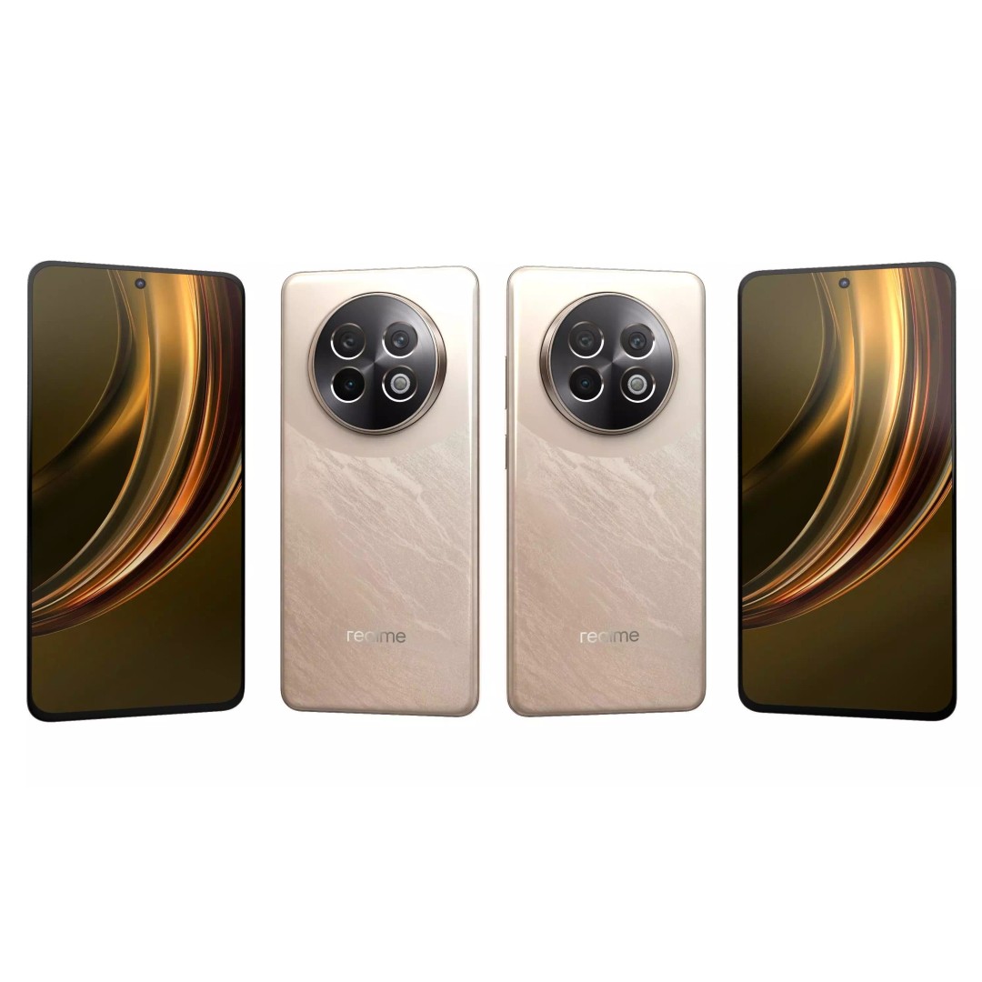 Realme 13 Plus 5G 3D Model – High Poly Phone Asset, FBX, PBR Textures - View 2