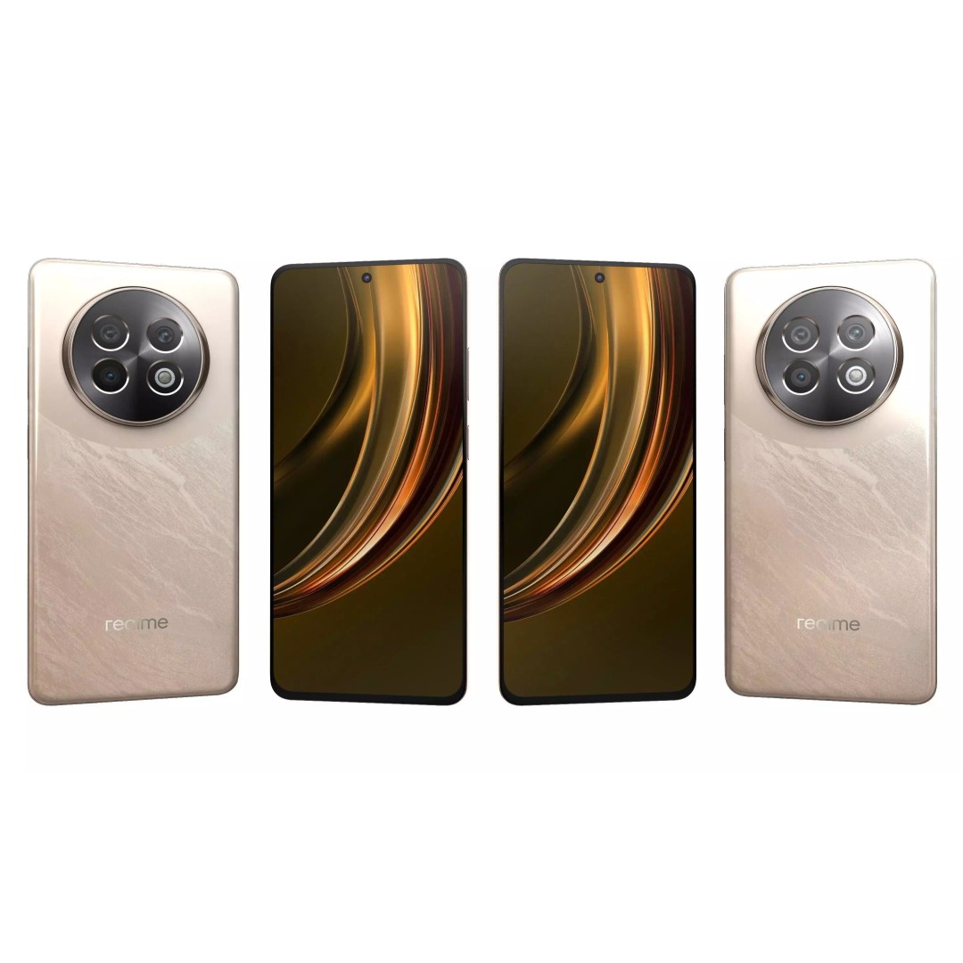 Realme 13 Plus 5G 3D Model – High Poly Phone Asset, FBX, PBR Textures - View 7