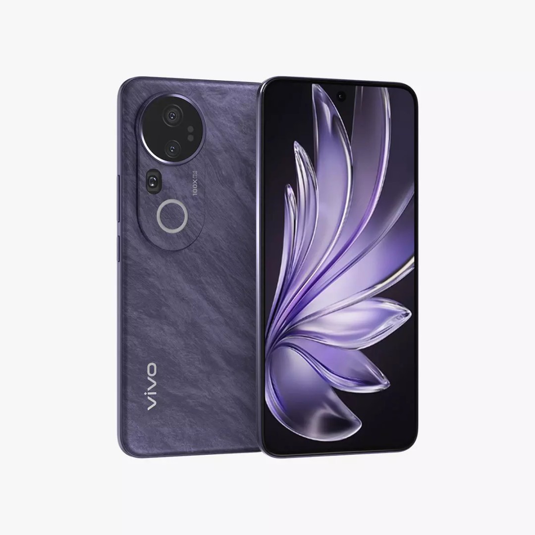 Vivo S20 Pro Purple 3D Model – High Poly PBR Smartphone, FBX, OBJ - View 2