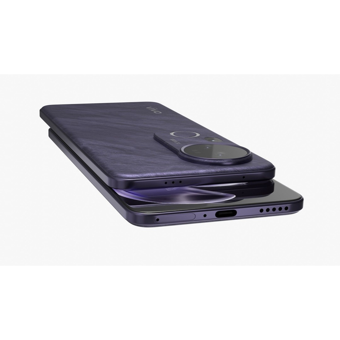 Vivo S20 Pro Purple 3D Model – High Poly PBR Smartphone, FBX, OBJ - View 9
