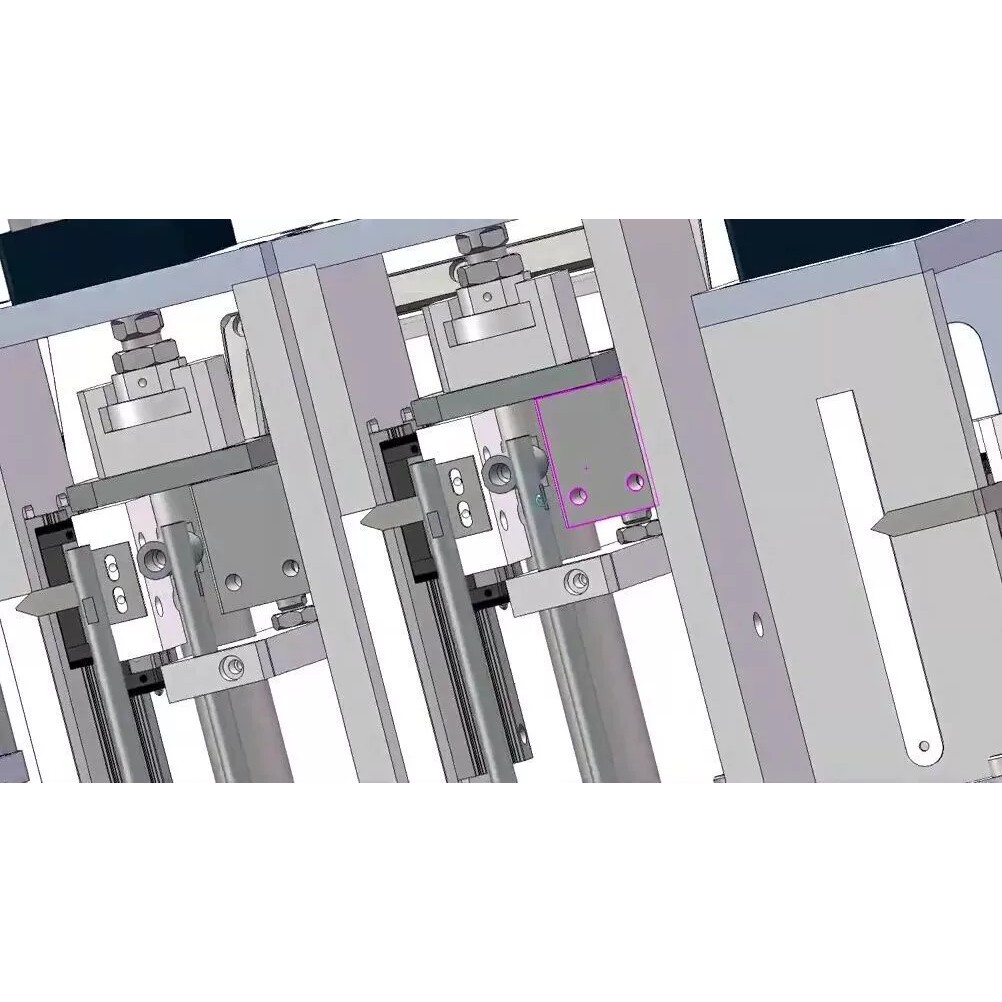 Mobile Phone Case Hot Bending Machine 3D Model – Precision Automation, SolidWorks - View 10