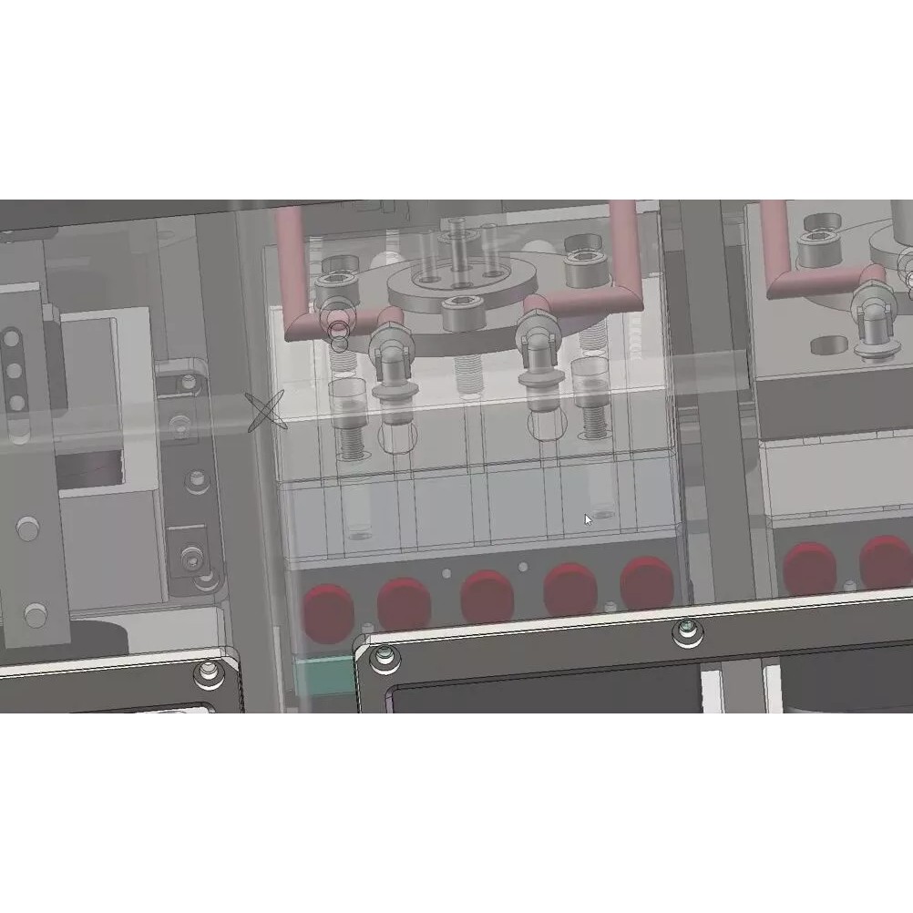 Mobile Phone Case Hot Bending Machine 3D Model – Precision Automation, SolidWorks - View 14