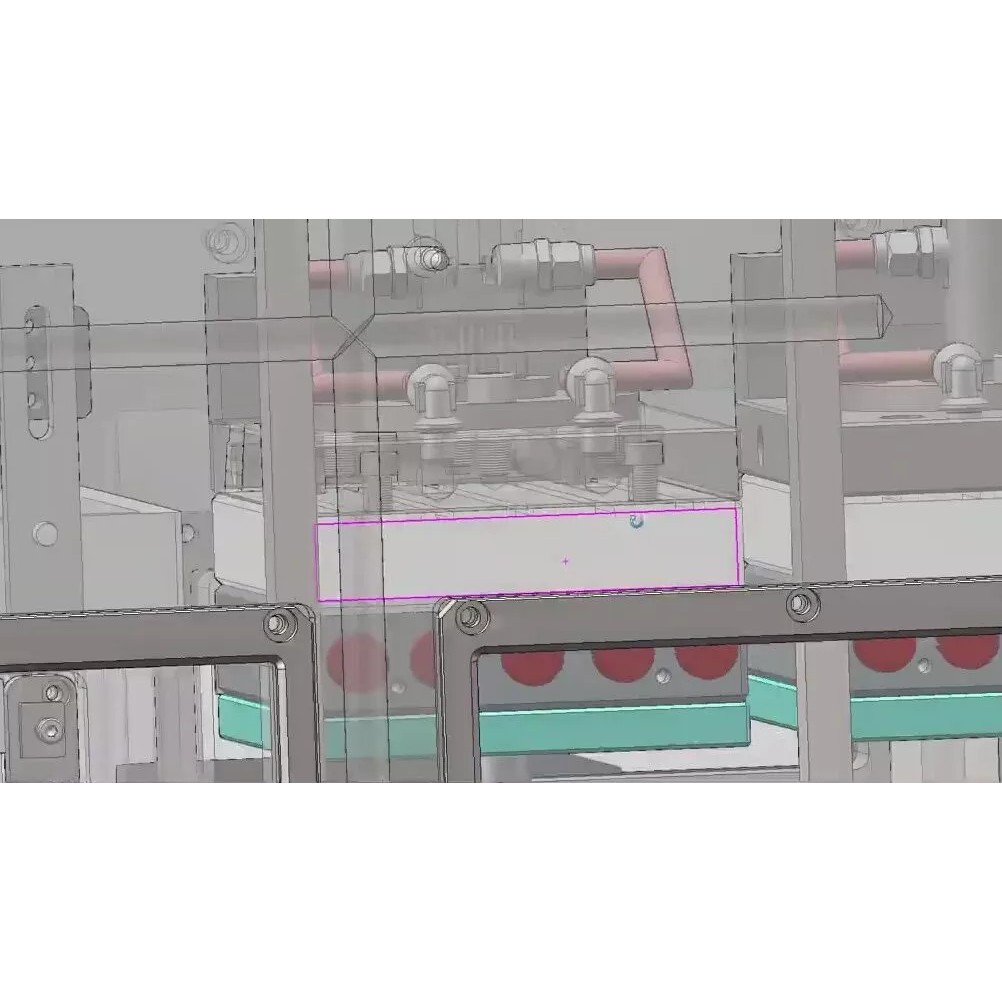 Mobile Phone Case Hot Bending Machine 3D Model – Precision Automation, SolidWorks - View 15