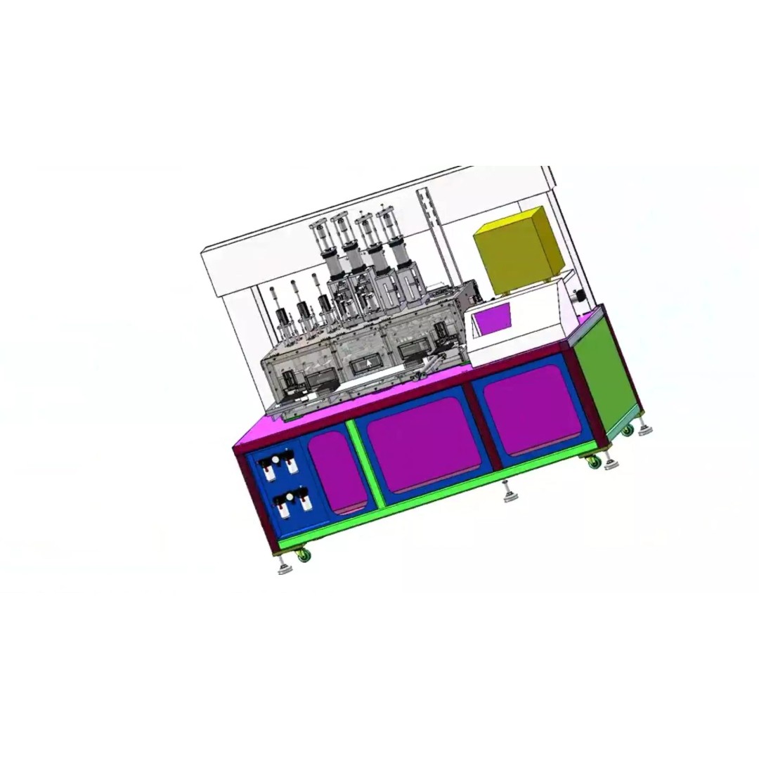Mobile Phone Case Hot Bending Machine 3D Model – Precision Automation, SolidWorks - View 27