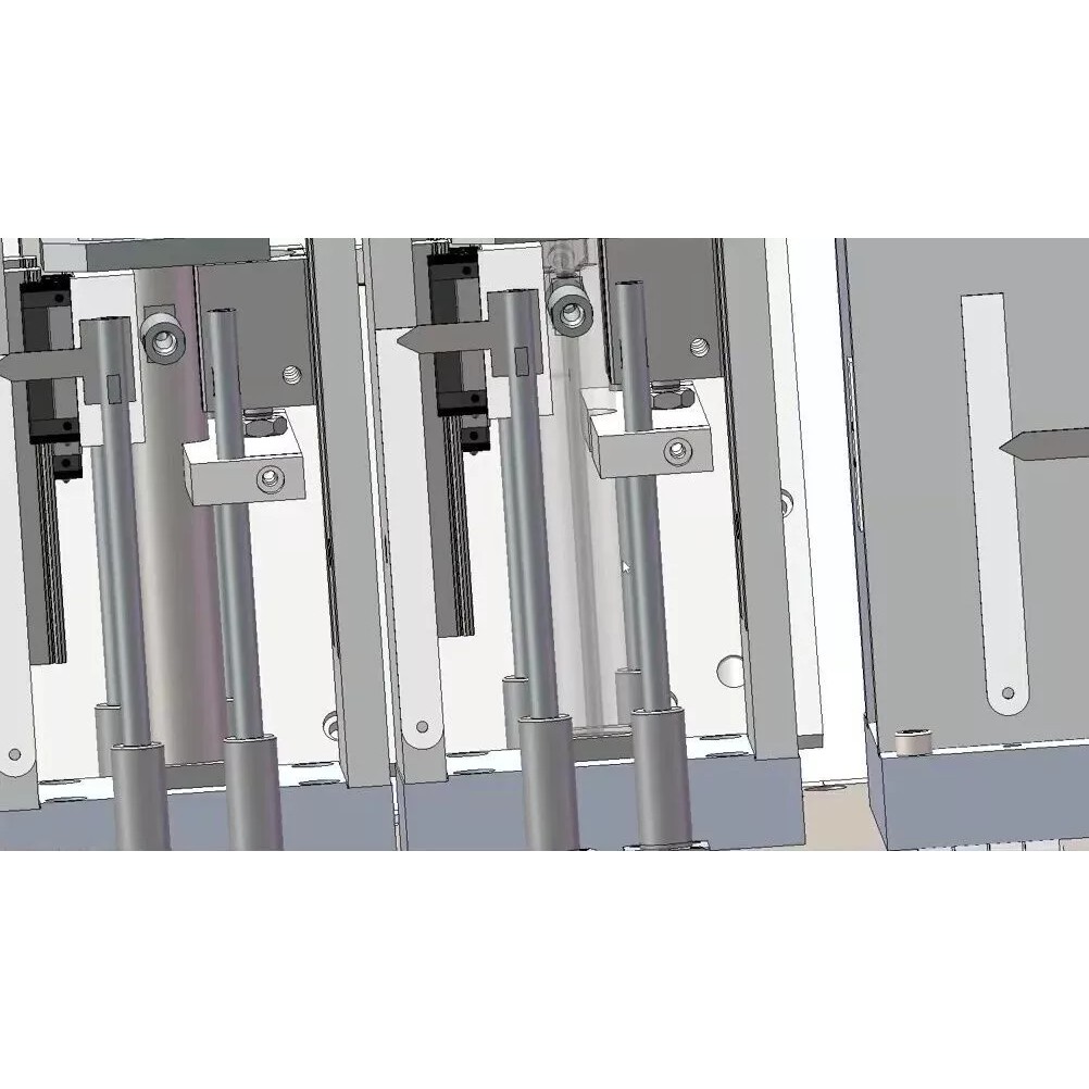 Mobile Phone Case Hot Bending Machine 3D Model – Precision Automation, SolidWorks - View 8