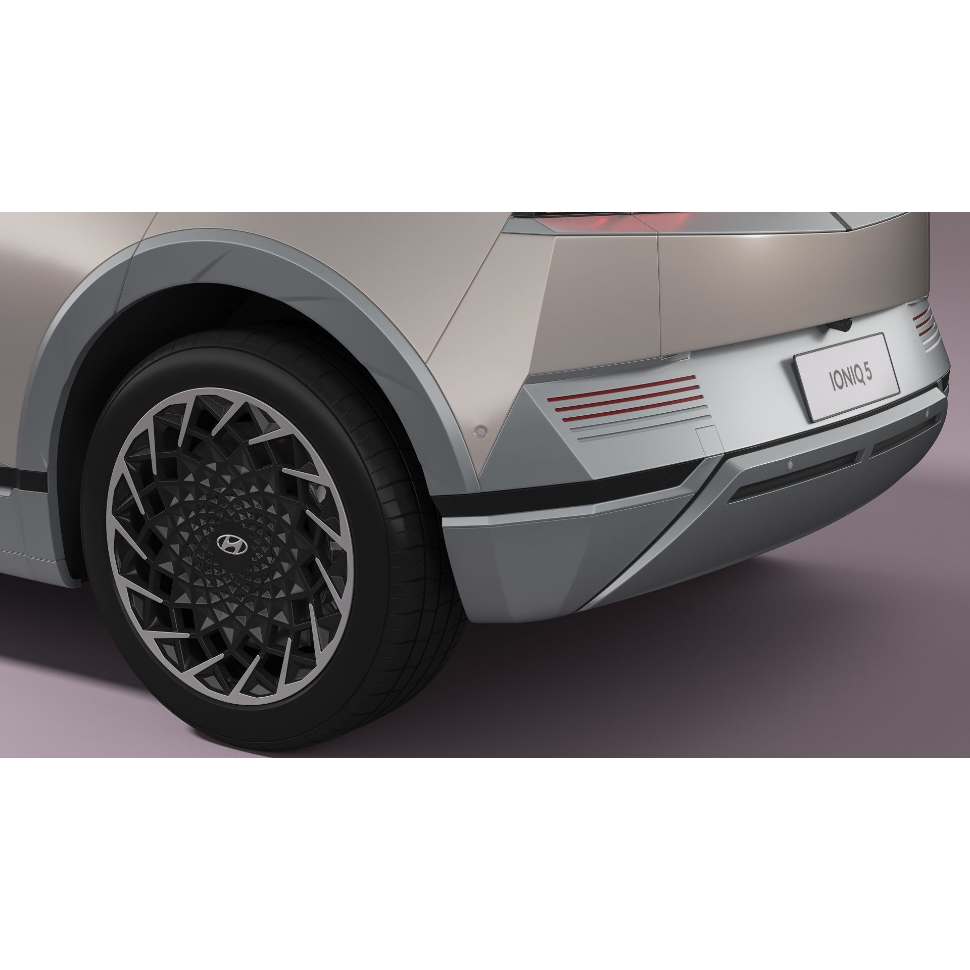 Hyundai Ioniq 5 2022 - PBR Game-Ready 3D Model - View 13