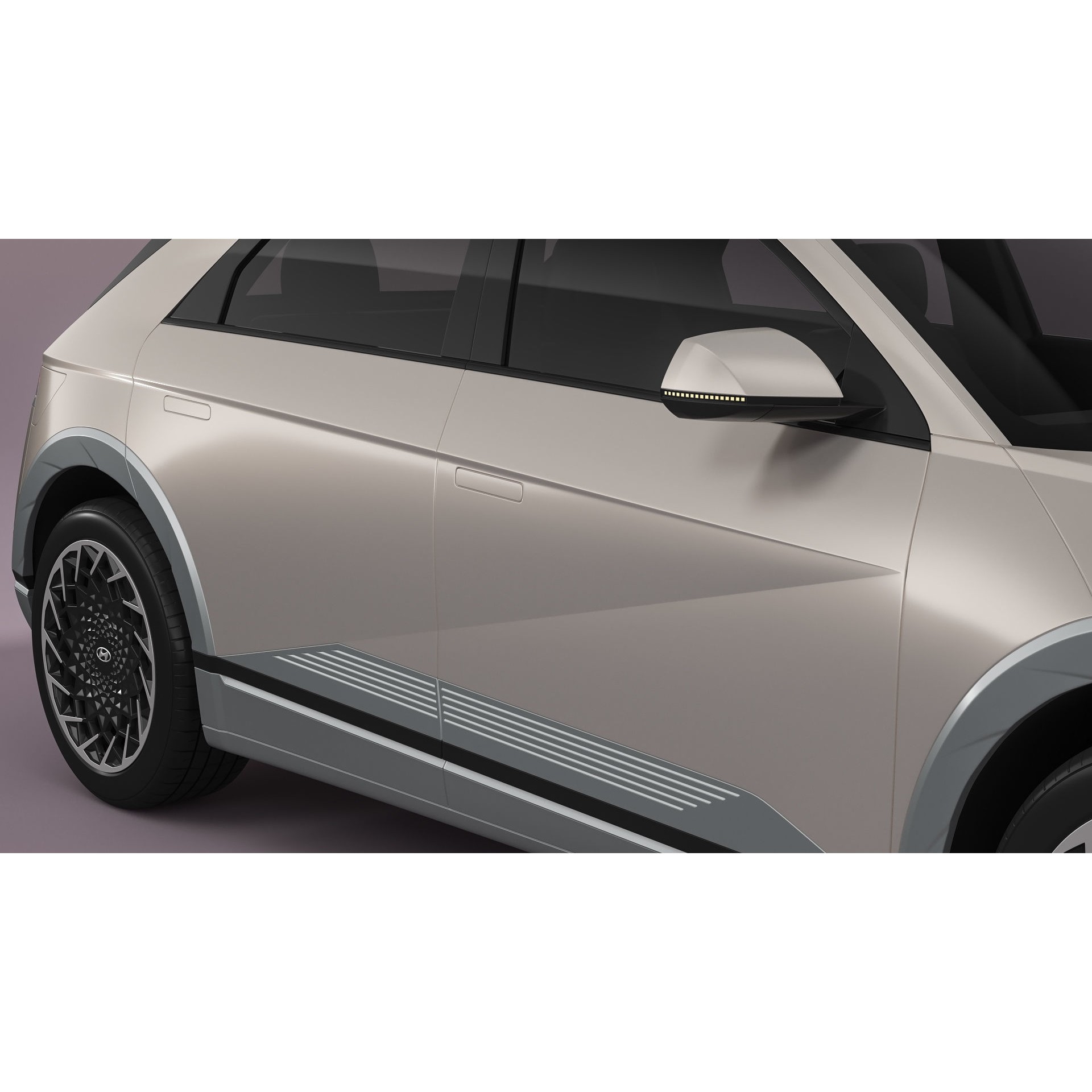 Hyundai Ioniq 5 2022 - PBR Game-Ready 3D Model - View 14