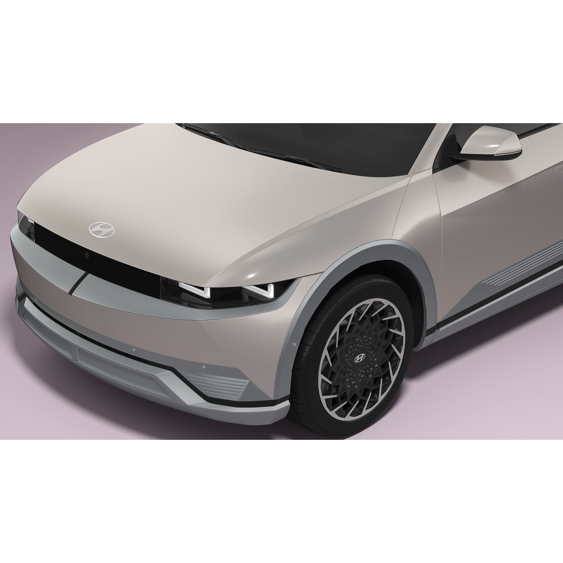 Hyundai Ioniq 5 2022 - PBR Game-Ready 3D Model - View 15