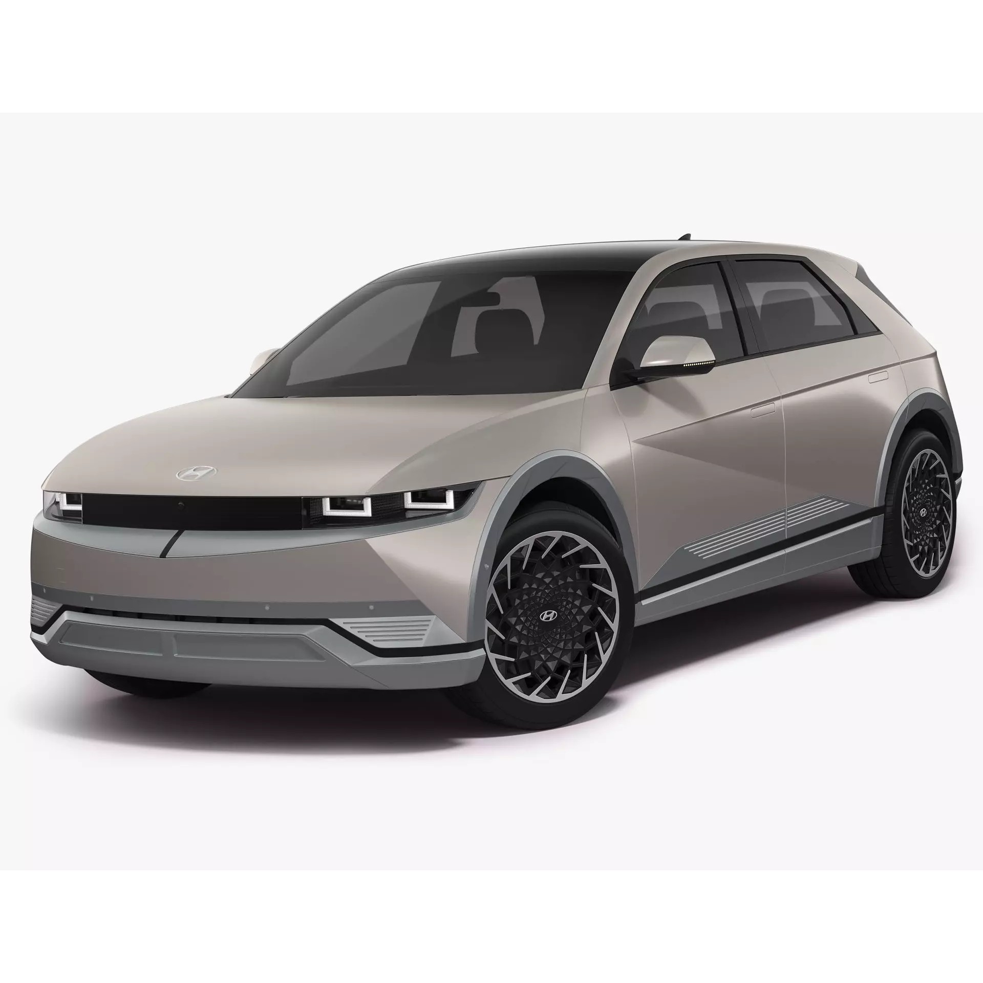 Hyundai Ioniq 5 2022 - PBR Game-Ready 3D Model - View 2