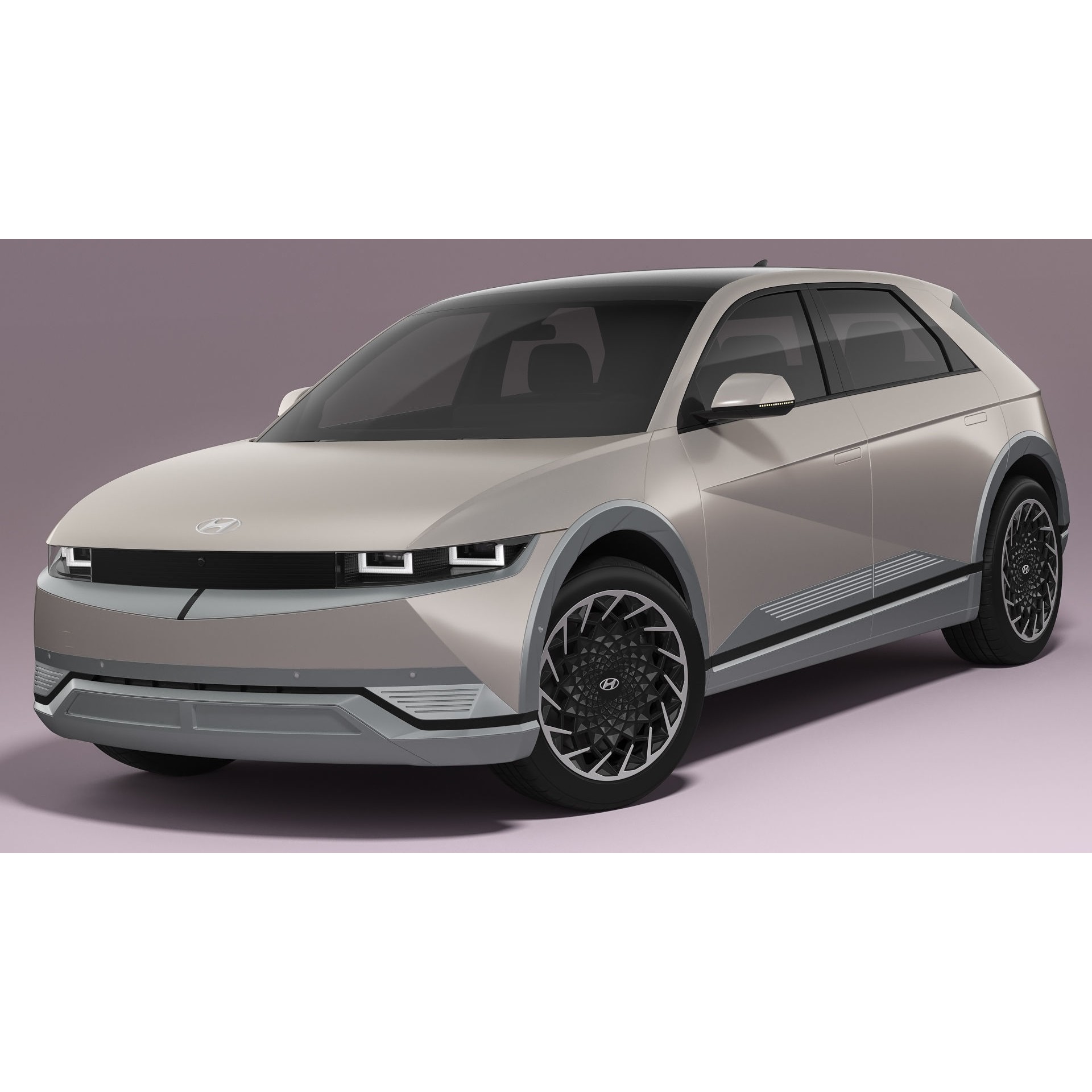 Hyundai Ioniq 5 2022 - PBR Game-Ready 3D Model - View 3