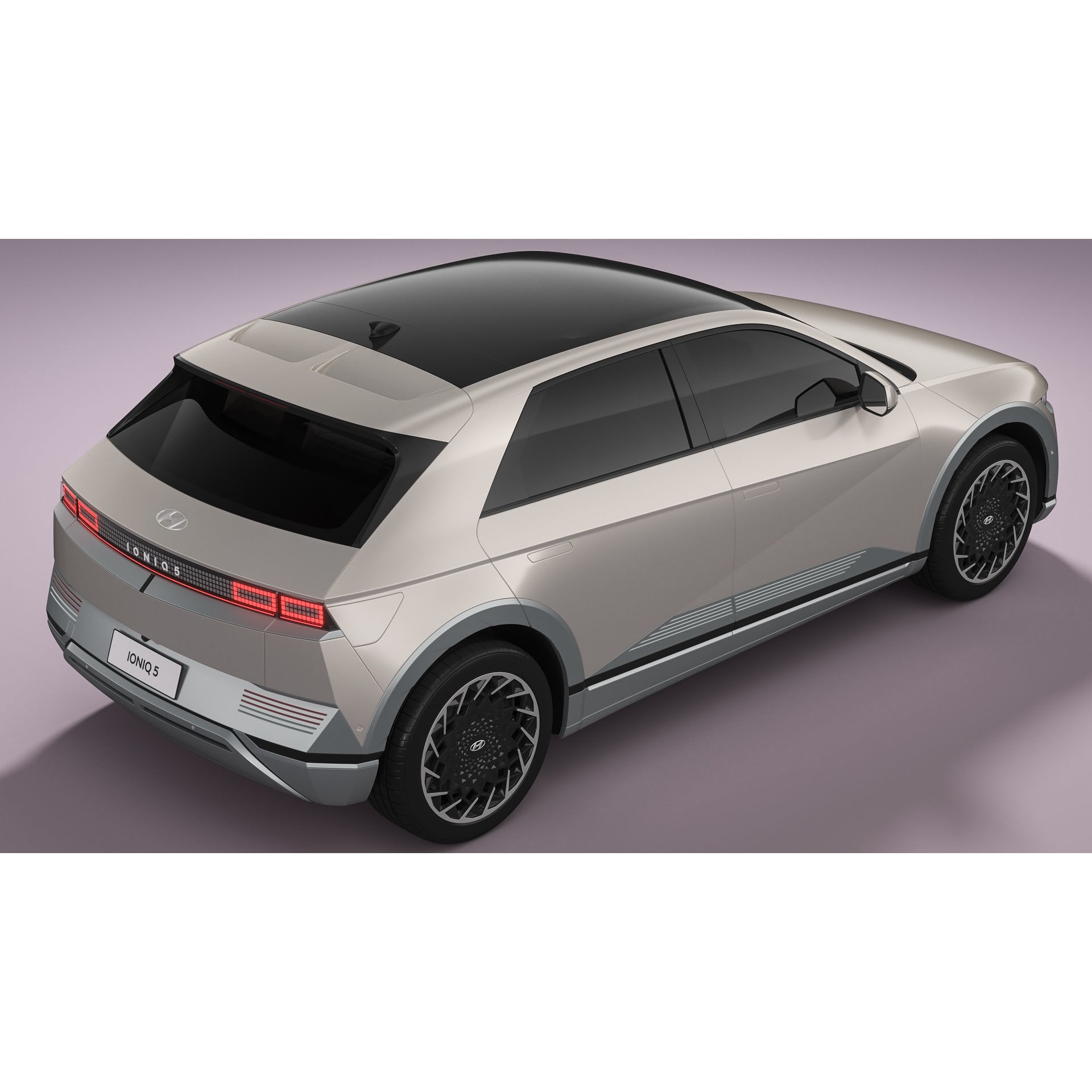 Hyundai Ioniq 5 2022 - PBR Game-Ready 3D Model - View 6