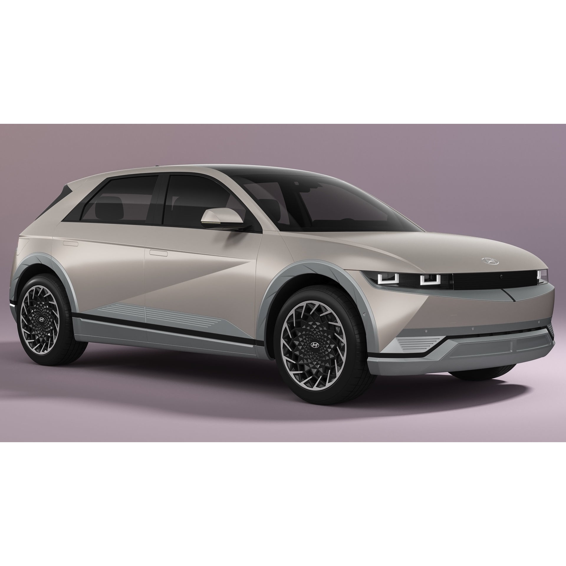 Hyundai Ioniq 5 2022 - PBR Game-Ready 3D Model - View 7