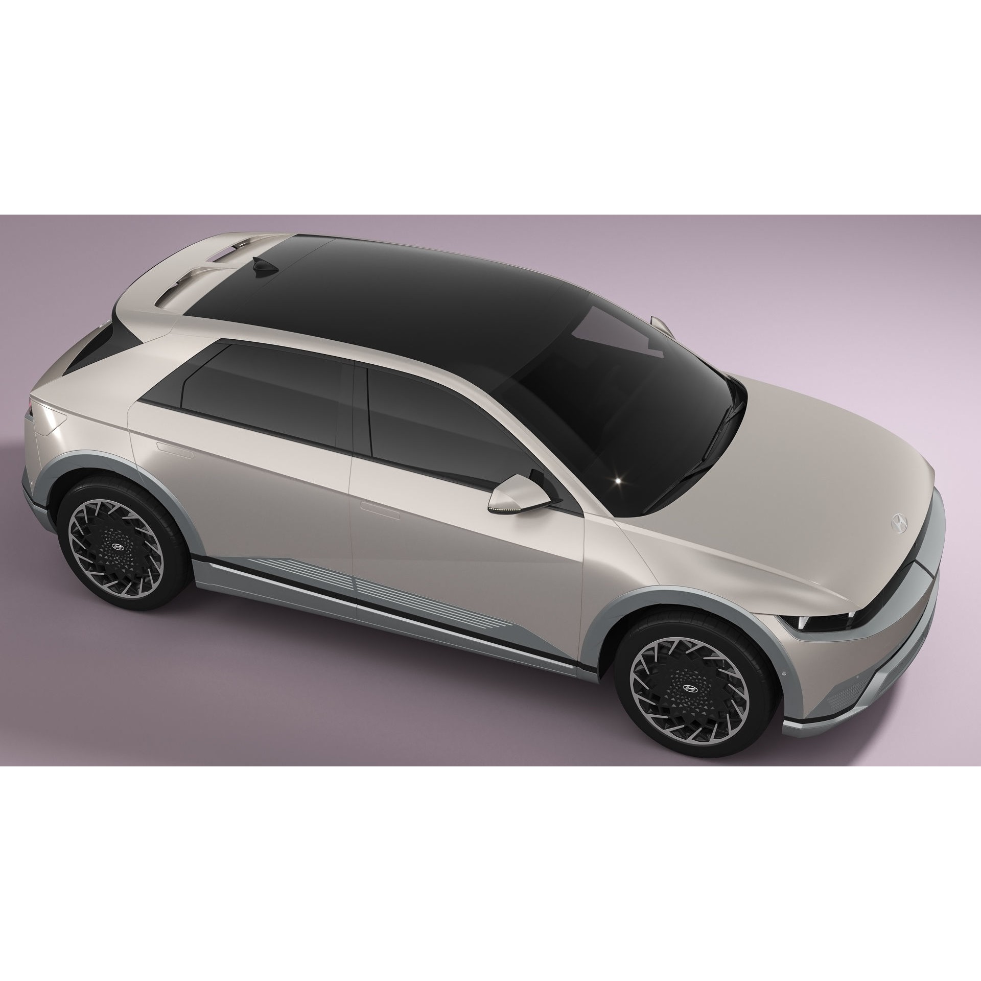 Hyundai Ioniq 5 2022 - PBR Game-Ready 3D Model - View 8