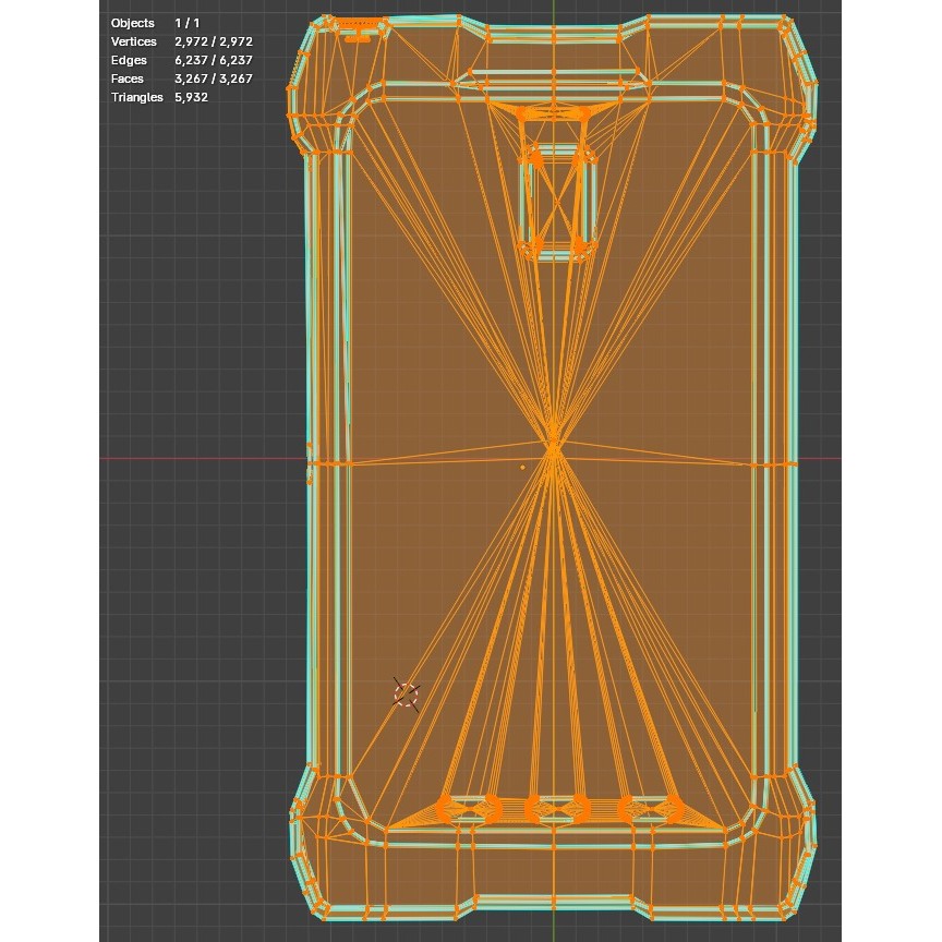 Tactical Tablet 3D Model – Low Poly Military Equipment, FBX - View 11