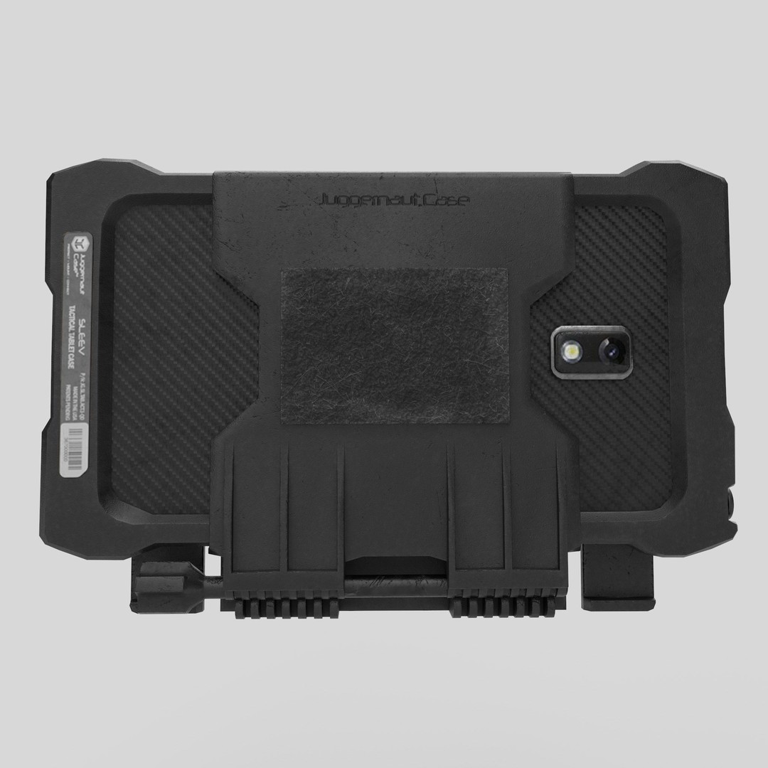 Tactical Tablet 3D Model – Low Poly Military Equipment, FBX - View 8